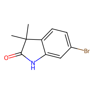 CAS: 158326-84-2 | OR94163 | 6-Bromo-3,3-dimethyl-2,3-dihydro-1H-indol-2-one