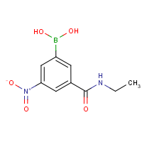 CAS: 871332-79-5 | OR9419 | 3-(N-Ethylaminocarbonyl)-5-nitrobenzeneboronic acid