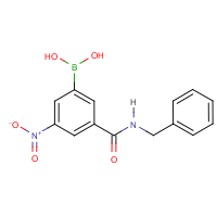 CAS:871332-90-0 | OR9420 | 3-(Benzylaminocarbonyl)-5-nitrobenzeneboronic acid