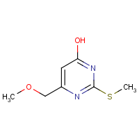 CAS: 68087-13-8 | OR9422 | 4-Hydroxy-6-(methoxymethyl)-2-(methylthio)pyrimidine