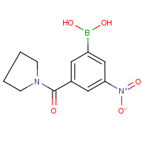 CAS:871332-81-9 | OR9428 | 3-Nitro-5-(pyrrolidin-1-ylcarbonyl)benzeneboronic acid