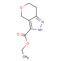 CAS: 1297547-66-0 | OR943129 | 2,4,6,7-Tetrahydro-pyrano[4,3-c]pyrazole-3-carboxylic acid ethyl ester