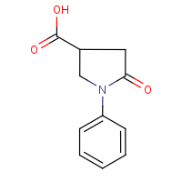 CAS: 39629-86-2 | OR9432 | 5-Oxo-1-phenylpyrrolidine-3-carboxylic acid