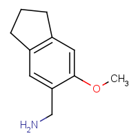 CAS: 879063-08-8 | OR943370 | 1-(6-Methoxy-2,3-dihydro-1H-inden-5-yl)methanamine