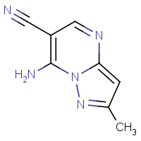 CAS: 255389-59-4 | OR943560 | 7-Amino-2-methylpyrazolo[1,5-a]pyrimidine-6-carbonitrile