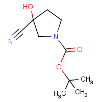 CAS: 1194376-31-2 | OR943970 | tert-Butyl 3-cyano-3-hydroxypyrrolidine-1-carboxylate