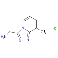 CAS:1341040-31-0 | OR944230 | C-(8-Methyl-[1,2,4]triazolo[4,3-a]pyridin-3-yl)-methylamine hydrochloride