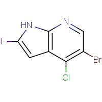 CAS:876343-87-2 | OR944997 | 5-Bromo-4-chloro-2-iodo-1h-pyrrolo[2,3-b]pyridine