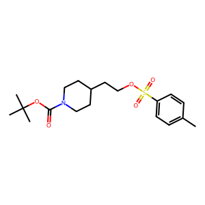 CAS: 89151-45-1 | OR94552 | N-tert-Butoxycarbonyl-4-[2-(4-toluenesulfonyloxy)ethyl]piperidine