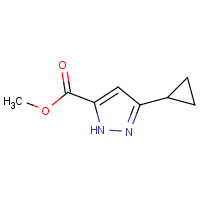 CAS:1036733-11-5 | OR945783 | Methyl 3-cyclopropyl-1H-pyrazole-5-carboxylate