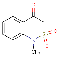 CAS:7117-31-9 | OR9458 | 1-Methyl-1H-2,1-benzothiazin-4(3H)-one 2,2-dioxide