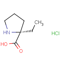 CAS: 1431699-61-4 | OR946257 | (S)-2-ethylpyrrolidine-2-carboxylic acid hydrochloride