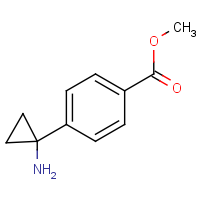 CAS:1006037-03-1 | OR946502 | Methyl 4-(1-aminocyclopropyl)benzoate