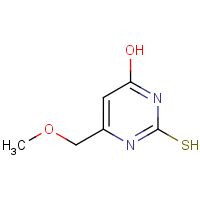 CAS: 175205-07-9 | OR9467 | 4-Hydroxy-2-mercapto-6-(methoxymethyl)pyrimidine