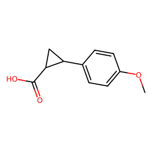 CAS: 92016-94-9 | OR94672 | 2-(4-Methoxyphenyl)cyclopropane-1-carboxylic acid