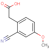 CAS:52786-67-1 | OR947312 | 2-(2-Cyano-4-methoxyphenyl)acetic acid
