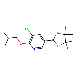 CAS: 1387634-81-2 | OR94735 | 3-Chloro-2-isobutoxy-5-(4,4,5,5-tetramethyl-1,3,2-dioxaborolan-2-yl)pyridine