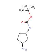 CAS: 645400-44-8 | OR948562 | tert-Butyl N-[(1S,3S)-3-aminocyclopentyl]carbamate