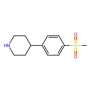 CAS: 885274-65-7 | OR94895 | 4-(4-(Methylsulfonyl)phenyl)piperidine
