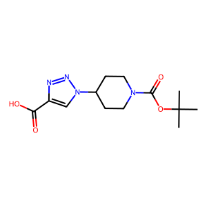 CAS: 1119452-31-1 | OR94924 | 1-(1-(tert-Butoxycarbonyl)piperidin-4-yl)-1H-1,2,3-triazole-4-carboxylic acid