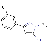 CAS: 1017665-60-9 | OR949913 | 1-Methyl-3-(m-tolyl)-1H-pyrazol-5-amine