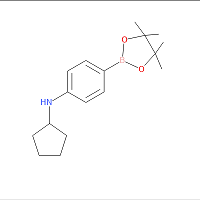 CAS: 1430474-31-9 | OR950272 | N-Cyclopentyl-4-(tetramethyl-1,3,2-dioxaborolan-2-yl)aniline
