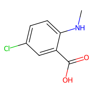 CAS: 33280-14-7 | OR95048 | 5-chloro-2-(methylamino)benzoic acid