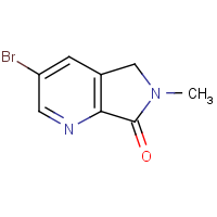 CAS: 1254319-55-5 | OR950728 | 3-Bromo-6-methyl-5,6-dihydro-7H-pyrrolo[3,4-b]pyridin-7-one