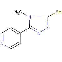 CAS: 3652-32-2 | OR9512 | 4-Methyl-5-(pyridin-4-yl)-4H-1,2,4-triazole-3-thiol