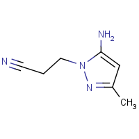 CAS: 61255-82-1 | OR951441 | 3-(5-Amino-3-methyl-1H-pyrazol-1-yl)propanenitrile