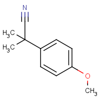 CAS: 5351-07-5 | OR951453 | 2-(4-Methoxyphenyl)-2-methylpropanenitrile