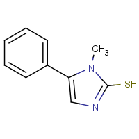 CAS: 25433-13-0 | OR951748 | 1-Methyl-5-phenyl-1H-imidazole-2-thiol