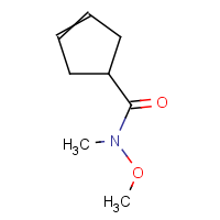 CAS: 248275-70-9 | OR951850 | N-Methoxy-N-methylcyclopent-3-ene-1-carboxamide