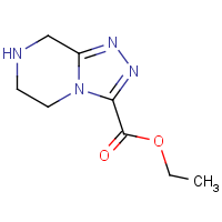 CAS: 723286-68-8 | OR952908 | Ethyl 5,6,7,8-tetrahydro-[1,2,4]triazolo[4,3-A]pyrazine-3-carboxylate