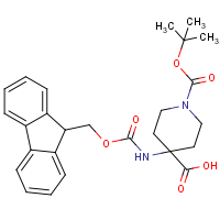 CAS: 183673-66-7 | OR953106 | 1-Boc-4-(Fmoc-amino)-4-piperidinecarboxylic acid