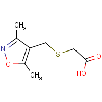 CAS:446830-00-8 | OR953485 | ([(3,5-Dimethylisoxazol-4-yl)methyl]thio)acetic acid