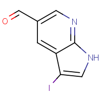 CAS:900514-07-0 | OR953566 | 3-Iodo-1H-pyrrolo[2,3-b]pyridine-5-carbaldehyde