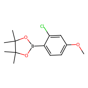 CAS: 1416722-82-1 | OR95358 | 2-(2-Chloro-4-methoxyphenyl)-4,4,5,5-tetramethyl-1,3,2-dioxaborolane