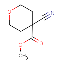 CAS:  | OR954127 | Methyl 4-cyanotetrahydro-2H-pyran-4-carboxylate
