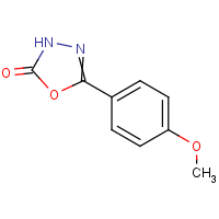 CAS:41125-75-1 | OR954532 | 5-(4-Methoxyphenyl)-3H-1,3,4-oxadiazol-2-one