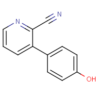 CAS: 1235035-68-3 | OR955386 | 3-(4-Hydroxyphenyl)pyridine-2-carbonitrile