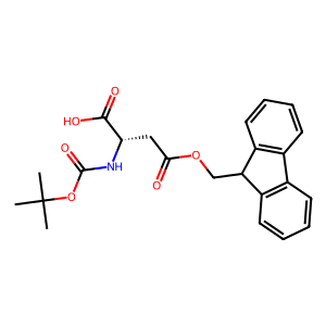CAS: 117014-32-1 | OR95547 | (2S)-2-[(tert-butoxycarbonyl)amino]-4-(9H-fluoren-9-ylmethoxy)-4-oxobutanoic acid