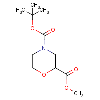 CAS:500789-41-3 | OR955607 | Methyl 4-Boc-morpholine-2-carboxylate