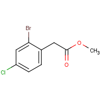 CAS:115871-49-3 | OR955734 | Methyl 2-(2-bromo-4-chlorophenyl)acetate