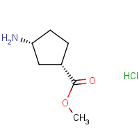 CAS:180323-49-3 | OR955812 | (1S,3R)-Methyl 3-aminocyclopentanecarboxylate hydrochloride