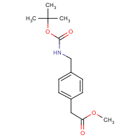 CAS: 191871-32-6 | OR955860 | Methyl 2-[4-(([(tert-butoxy)carbonyl]amino)methyl)phenyl]acetate