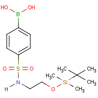 CAS: 913835-53-7 | OR9559 | 4-{N-[2-(tert-Butyldimethylsilyloxy)ethyl]sulphamoyl}benzeneboronic acid