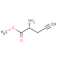 CAS:78342-50-4 | OR956016 | Methyl (2R)-2-aminopent-4-ynoate