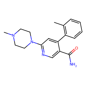 CAS: 342417-01-0 | OR95623 | 4-(2-Methylphenyl)-6-(4-methyl-1-piperazinyl)-3-pyridinecarboxamide