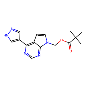 CAS: 1146629-77-7 | OR95688 | (4-(1H-Pyrazol-4-yl)-7H-pyrrolo[2,3-d]pyrimidin-7-yl)methyl pivalate